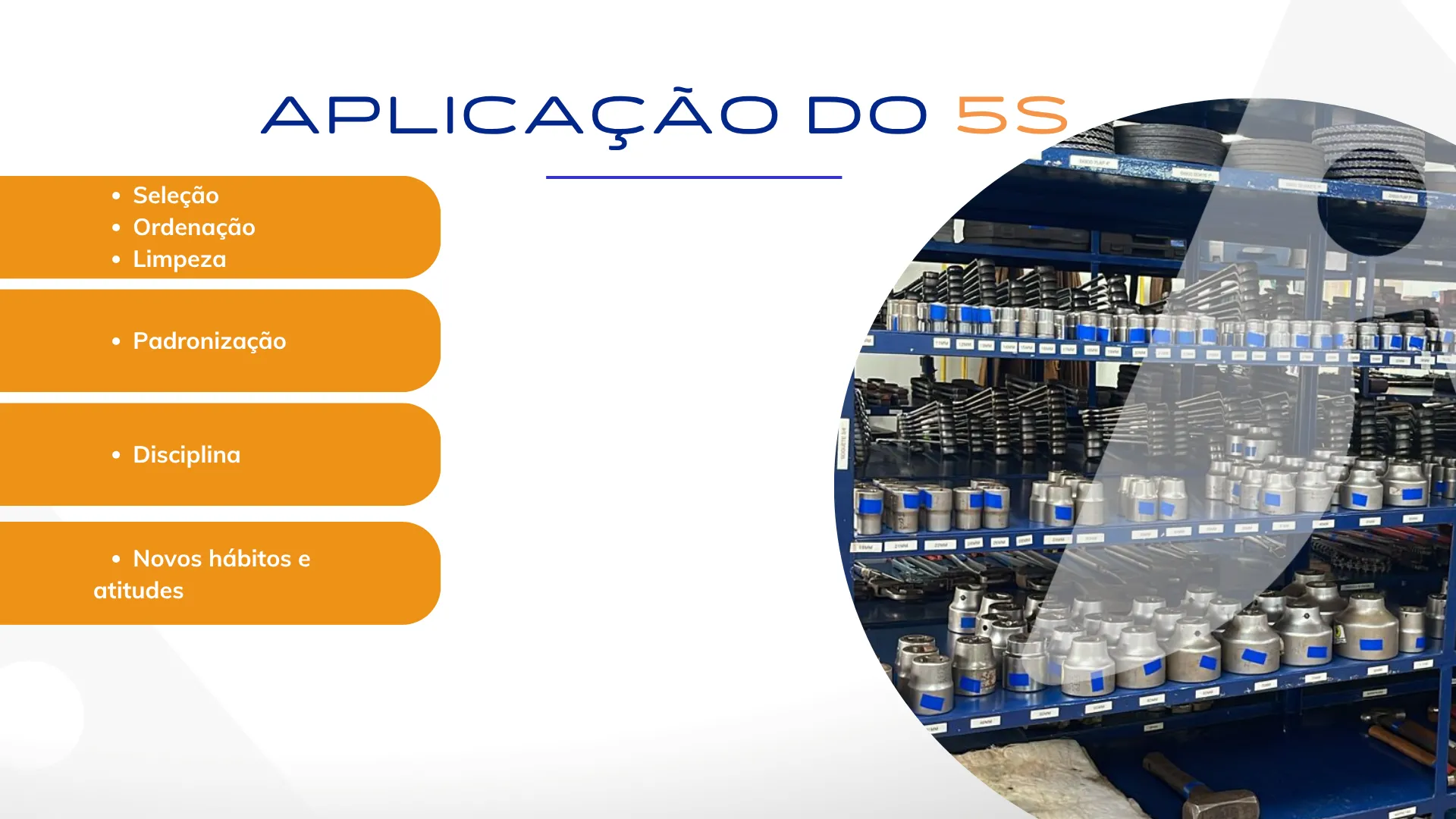 5S na Ferramentaria: Organização Aplicada à Segurança